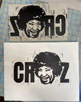 Celia Cruz Original Linocut Print