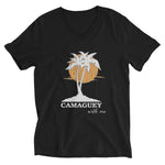 Camaguey with Me - Cuban Vintage Unisex V-Neck T-Shirt