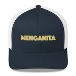 Menganita - Embroidered Women's Trucker Cap