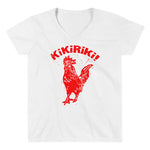 Kikiriki! Rooster Women's V-Neck Shirt