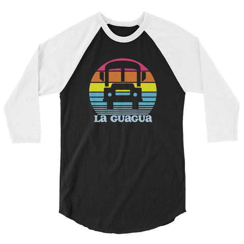 La Guagua - Unisex 3/4 Sleeve Raglan Shirt