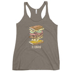 El Cubano Sanguich Women's Racerback Tank