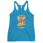 El Cubano Sanguich Women's Racerback Tank