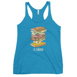 El Cubano Sanguich Women's Racerback Tank