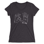 black ladies shirt with 305 for life graphic on the front