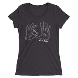 black ladies shirt with 305 for life graphic on the front