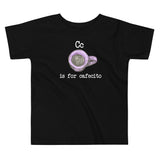 C is for Cafecito Toddler Short Sleeve Tee