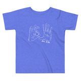 blue toddler t-shirt with 305 for life graphic on front