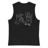 black muscle shirt with 305 for life graphic on the front