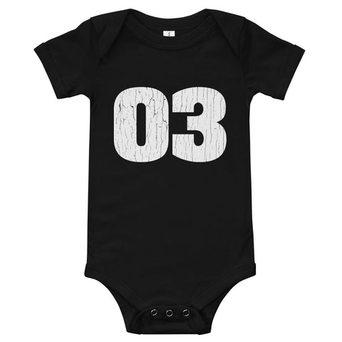 Mijo 03 - Cuban Jersey Onesie for Newborns to 3 Month Old Baby Boys