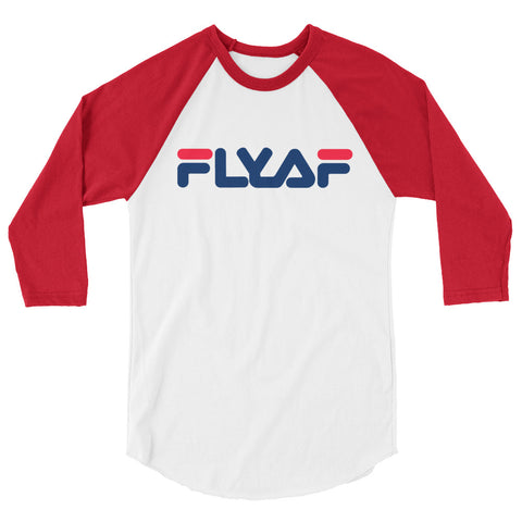 Fly AF 3/4 Sleeve Raglan Tee