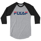 Fly AF 3/4 Sleeve Raglan Tee