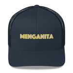 Menganita - Embroidered Women's Trucker Cap