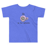 C is for Cafecito Toddler Short Sleeve Tee