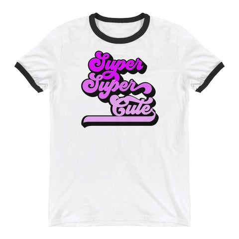 Super Super Cute Unisex Ringer T-Shirt