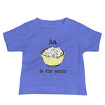 A is for Arroz Cuban Baby T-Shirt