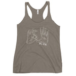 warm gray 305 for life racerback tank top