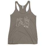 warm gray 305 for life racerback tank top