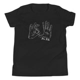 black youth t-shirt with 305 for life graphic on front