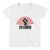 Pa'lante Cuban Women's V-Neck T-Shirt