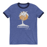 Camaguey with Me - Cuban Vintage Unisex Ringer T-Shirt