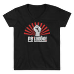 Pa'lante Cuban Women's V-Neck T-Shirt