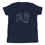 navy blue youth t-shirt with 305 for life graphic on front