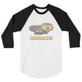 Pisicorre Vintage 70s Stationwagon Unisex Baseball Shirt