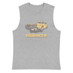 Pisicorre Vintage 70s Stationwagon Unisex Muscle Tank