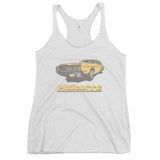 Pisicorre Vintage 70s Stationwagon Women's Racerback Tank