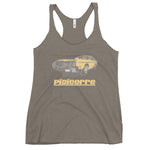 Pisicorre Vintage 70s Stationwagon Women's Racerback Tank